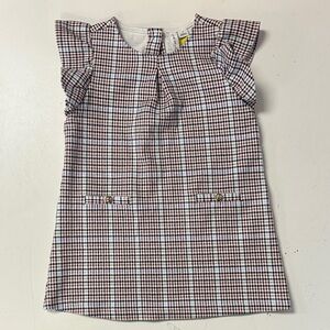 Janie Jack Equestrian Shop Plaid Fall Dress 3